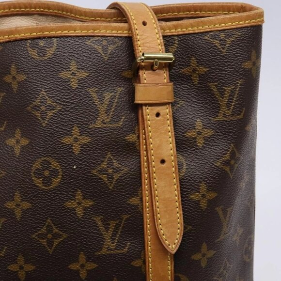 LOUIS VUITTON Monogram Bucket GM Shoulder Bag M42236 LV Auth bs28351 - Picture 9 of 15